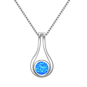 Womens Vase - shaped Necklace Pendant - Zambeel