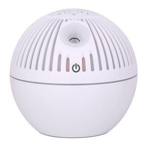 Wood Grain Humidifier Wood Grain Aroma Diffuser 7 Color Light Hollow Essential Oil - Zambeel