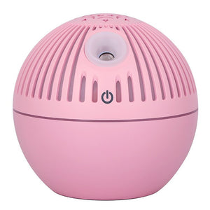 Wood Grain Humidifier Wood Grain Aroma Diffuser 7 Color Light Hollow Essential Oil - Zambeel