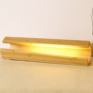 Wooden Five - Pointed Lamp - Zambeel