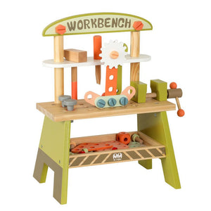 Wooden Green Tool Table © - Zambeel