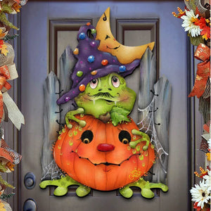 Wooden Halloween Decoration - Zambeel