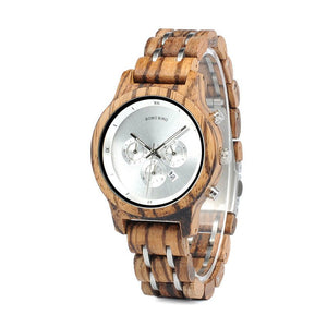 Wooden Watches Men's Business Casual Wooden Watches - Zambeel
