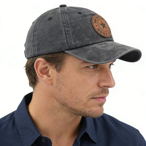 World's Best Dad For Man, Adjustable Embroidered Wash Cotton Baseball Cap - Zambeel