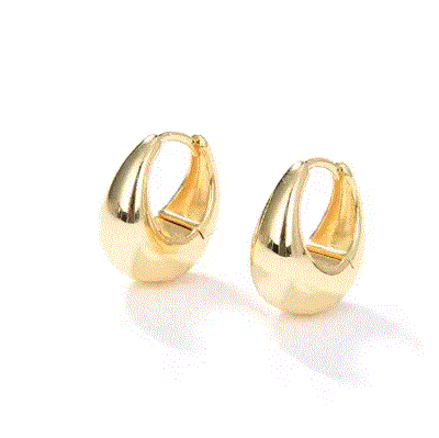 قرط قبة سميك للنساء