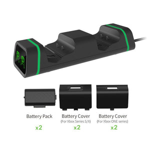 XboxSeriesX S wireless Controller Dual Charging SLIM ONE X Dual Battery Charging Kit - Zambeel