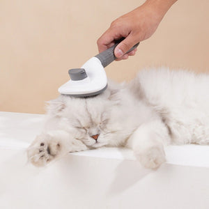 Zeze Pet Grooming Device For Dogs To Float The Hair Golden Retriever Teddy Detachable To Knot And Comb The Cat's Long Hair Bristle - Zambeel