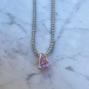 Zircon Chocker Choker Affordable Luxury Style Necklace - Zambeel