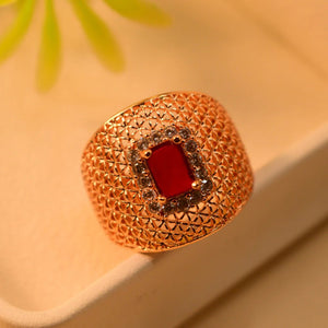 Zircon Stone Ring - Zambeel