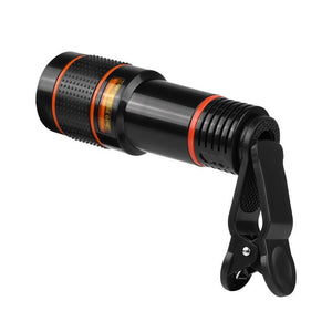 Zoom Mobile Phone Clip - On Retractable Telescope Camera Lens For Galaxy S3 S4 S5 S6 S7 Edge Phone - Zambeel