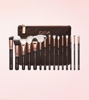 Zovea - Rose Golden Eye Brush Set - Zambeel